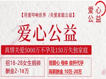 卧龙捐卵助孕生子 爱心志愿者招募